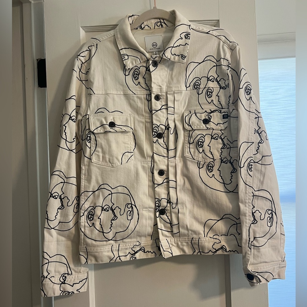 AG Adriano Goldschmied x Blanda collab denim jacket
